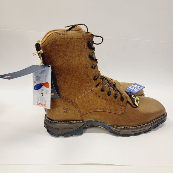 NWT DURANGO Men’s 8” Russet Waterproof Maverick XP Lacer Boot Size 11.5 main image 14